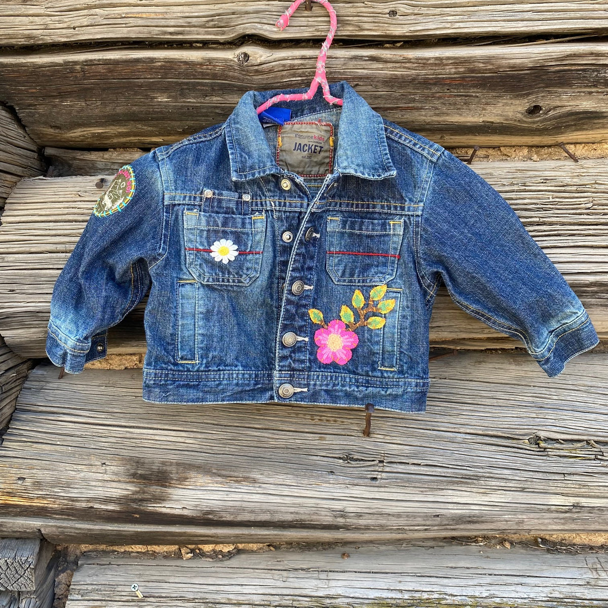 Tessa Baby Upcycled Denim Jacket size 12m – Tessa Clogs / Swedish