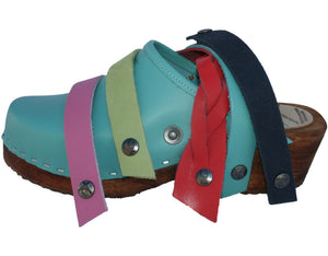 Tessa Snap Straps - accessorize your clogs, made in Minturn, CO