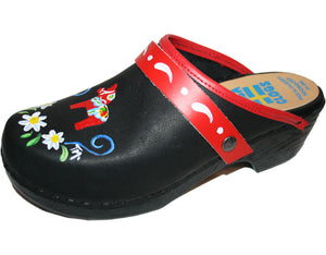 Flexible Tessa Clogs Hand Painted - made in Minturn, CO
