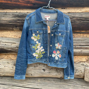 Tessa Upcycled Denim Jacket Size M