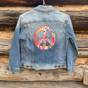 Tessa Upcycled Denim Jacket Size XS