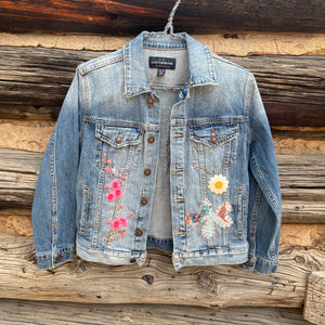 Tessa Upcycled Denim Jacket Size XS