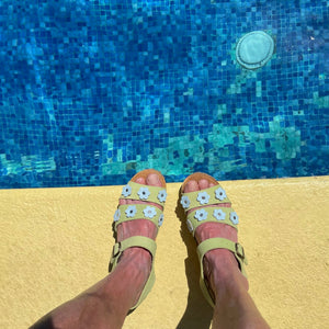 Mountain Sole Emma Flower Sandal