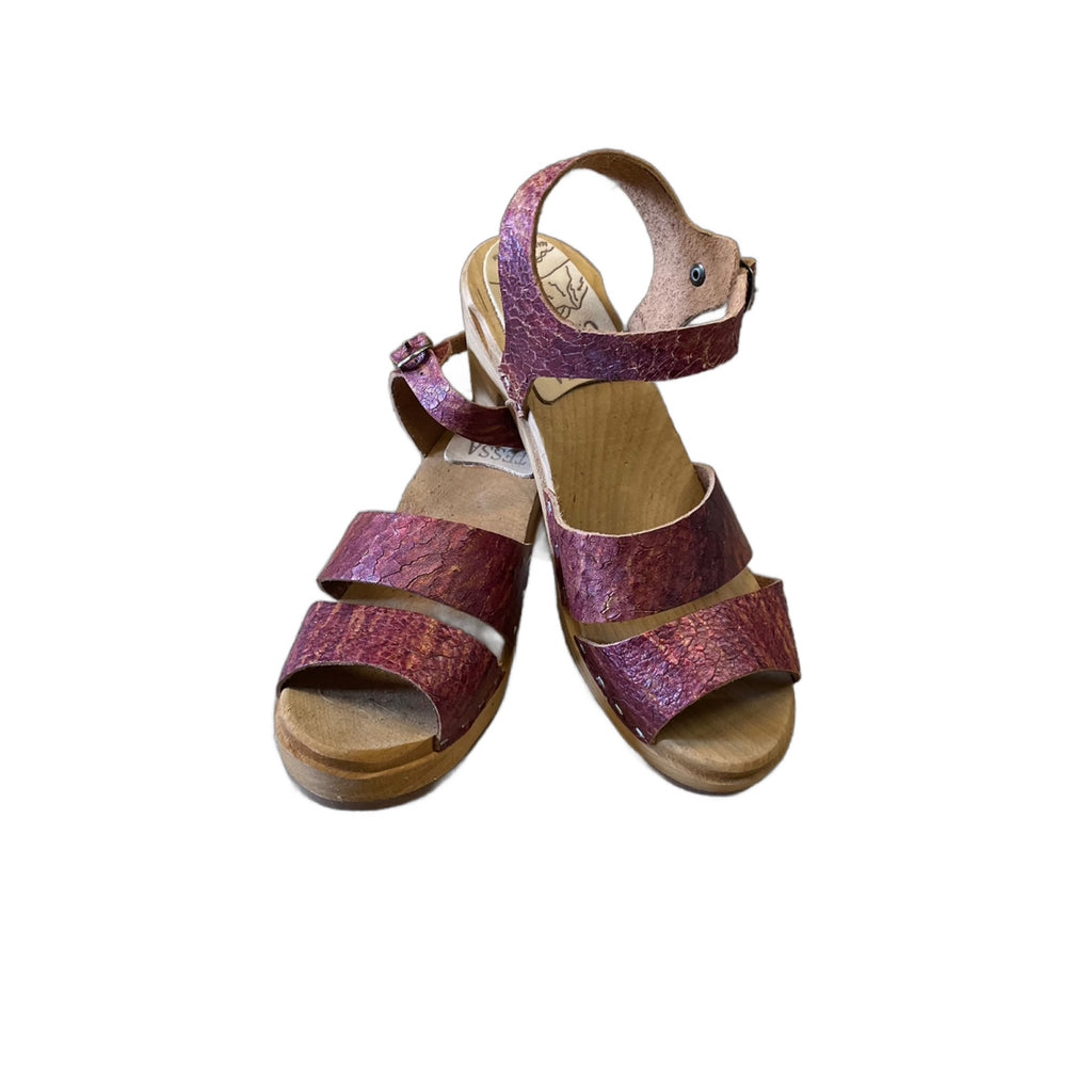 Pink Fishscale Emma High Heel Sandal