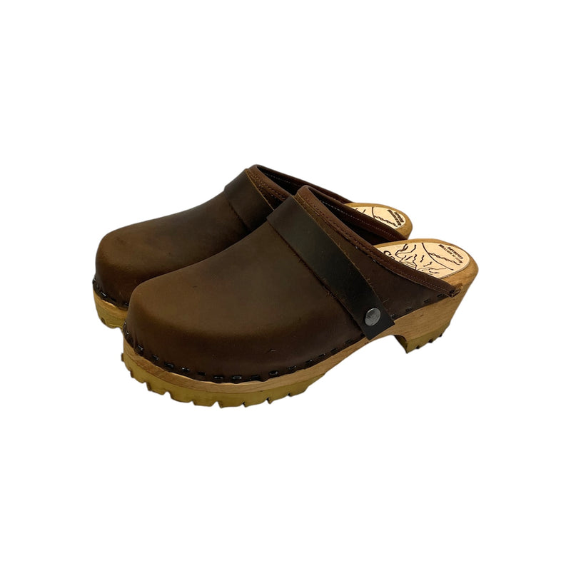 Cocoa Bean Solid Clog