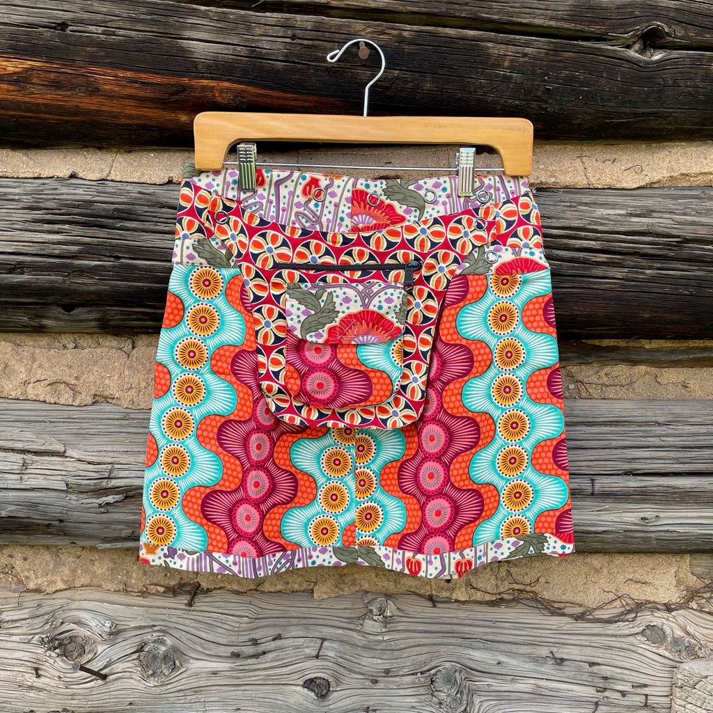 Asha Wrap Skirt Multi Pastel