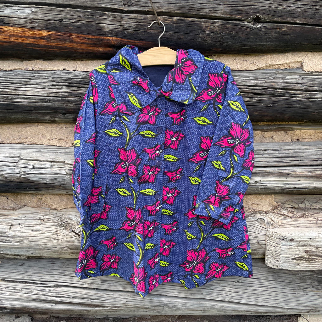 Asha Astrid Coat Blue