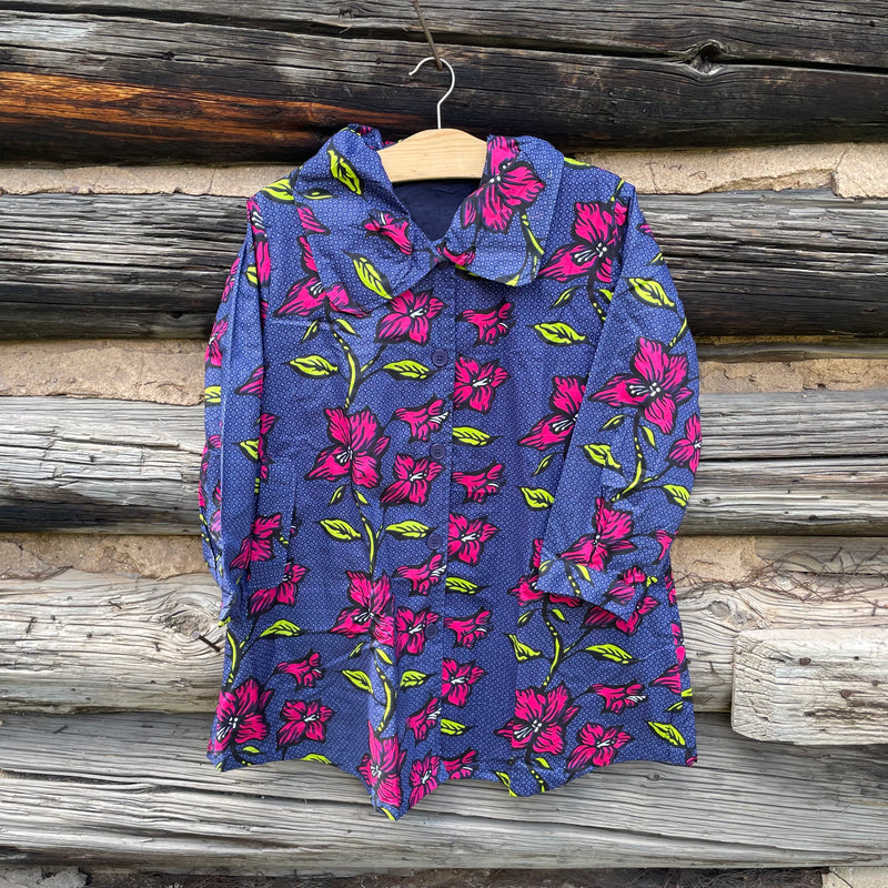 Asha Astrid Coat Blue