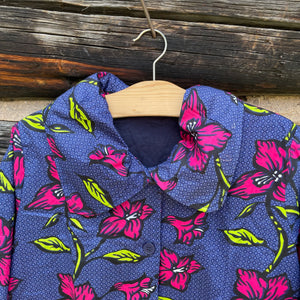 Asha Astrid Coat Blue