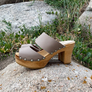 Ultimate High Mushroom Two Strap Sandal