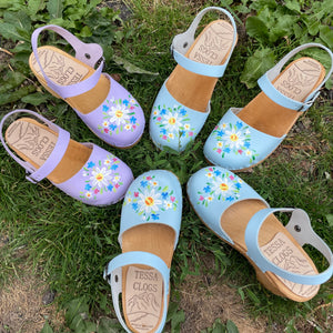 Children's Closed Toe Lavender Malin Moa Sandal