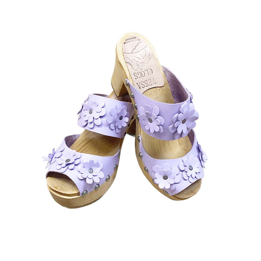 Ultimate High Melissa Sandal in Lilac
