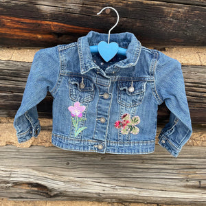 Kids Upcycled Denim Jacket