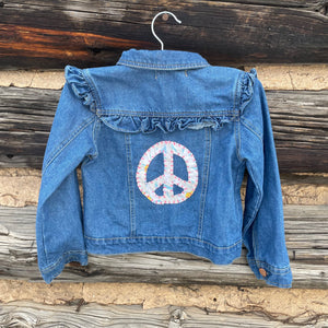 Kids Upcycled Denim Jacket