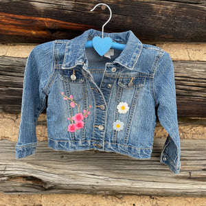 Kids Upcycled Denim Jacket