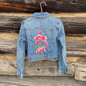 Tessa Upcycled  Denim Jacket Size S