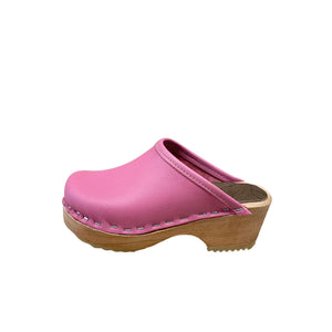 Children's Tessa Clogs in Hot Pink