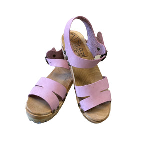 Light Pink High Heel mountain Sole Saga Sandal