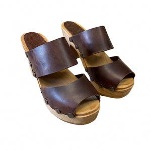 Ultimate High Ebba Two Strap Sandal in Bittersweet