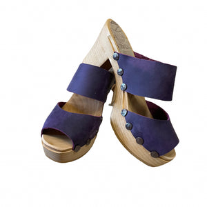 Ultimate High Ebba Two Strap Sandal in Purple