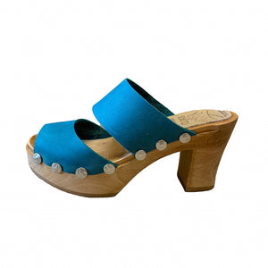 Ultimate High Ebba Two Strap Sandal in Teal