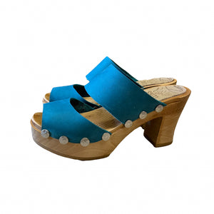 Ultimate High Ebba Two Strap Sandal in Teal