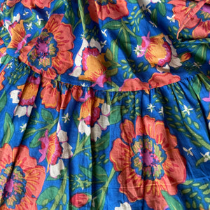 Asha Short Camilla Skirt Blue Floral