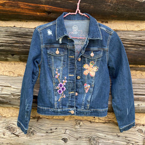 Denim Jacket with Patches
