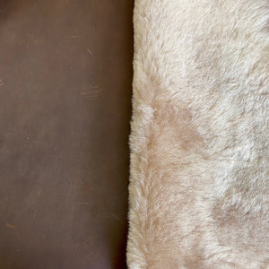 Mountain Sole Shearling in your choice of Featured Leather and Shearling