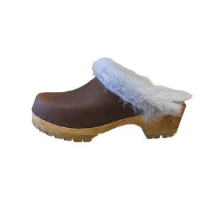 Mountain Sole Shearling in your choice of Featured Leather and Shearling