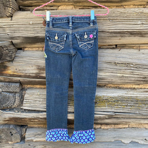 Tessa Kids "Hand Me Downs"  Upcycled Jeans GAP size 6 Year