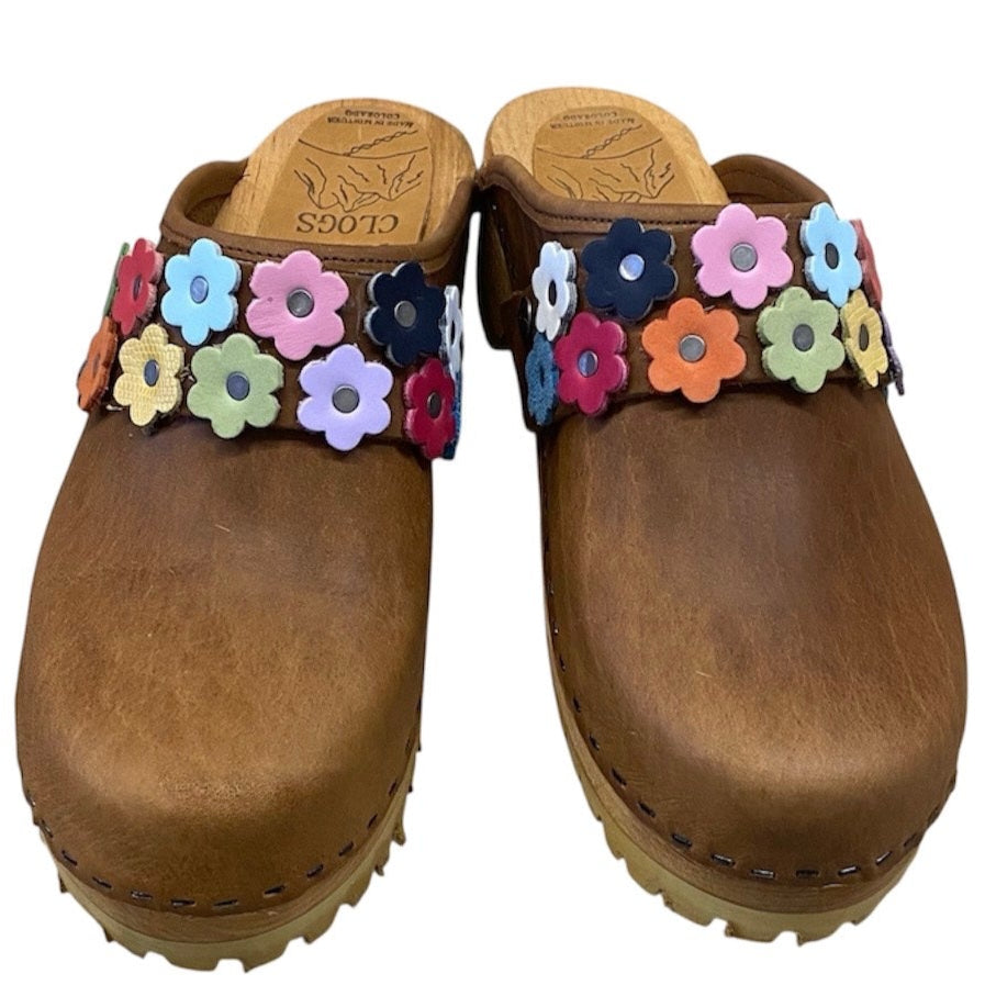 Mountain Sole Hazelnut Bison with Linnea Snap Strap