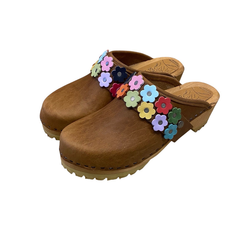 Mountain Sole Hazelnut Bison with Linnea Snap Strap