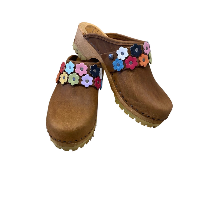 Mountain Sole Hazelnut Bison with Linnea Snap Strap