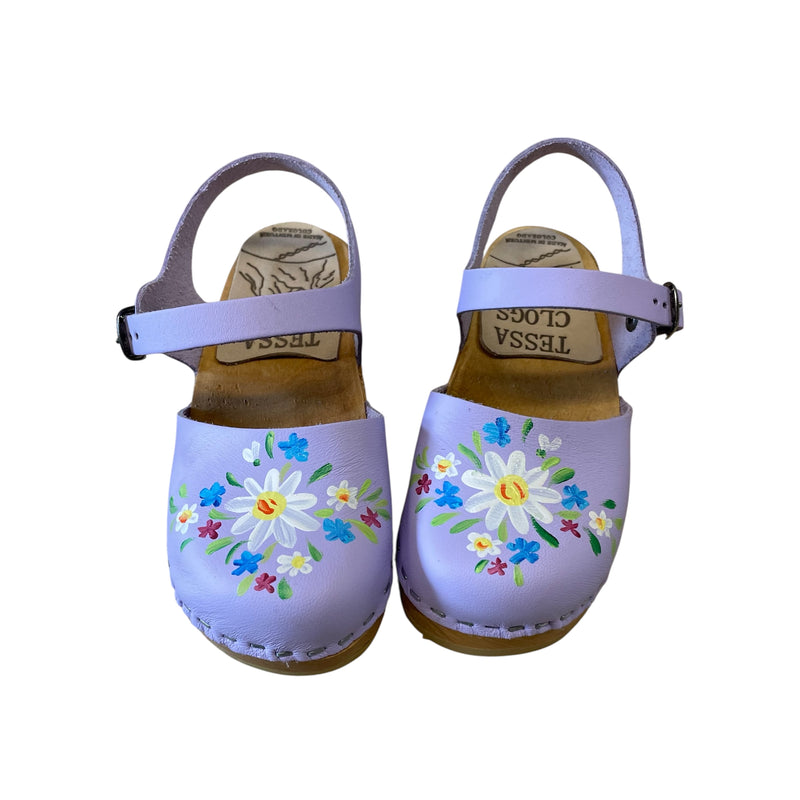 Children's Closed Toe Lavender Malin Moa Sandal