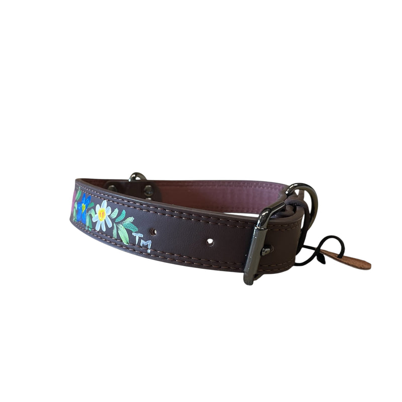Hand Painted Dog Collar