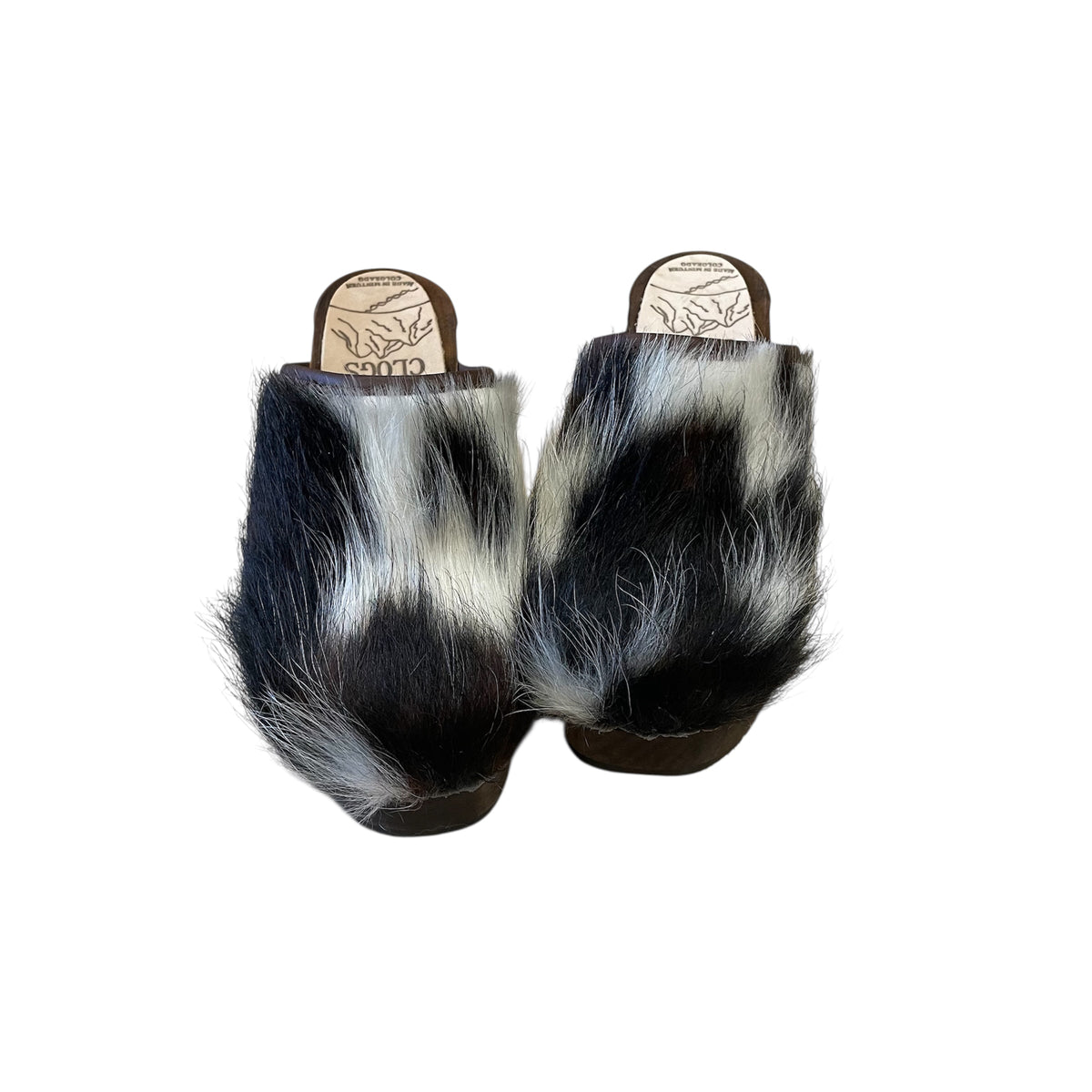 Ultimate High Tri Colored Pony – Tessa Clogs / Swedish Clog Cabin