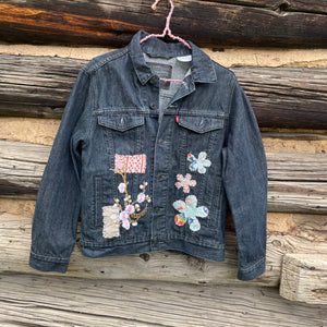 Denim Jacket with patches