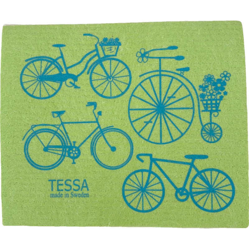 Tessa Bikes Dish Cloth