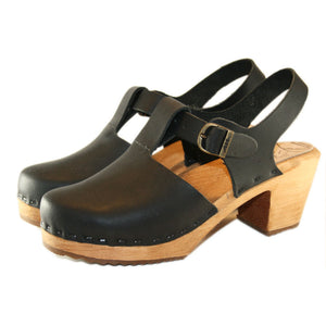 High Heel Julie Sandal in your Choice of Leather