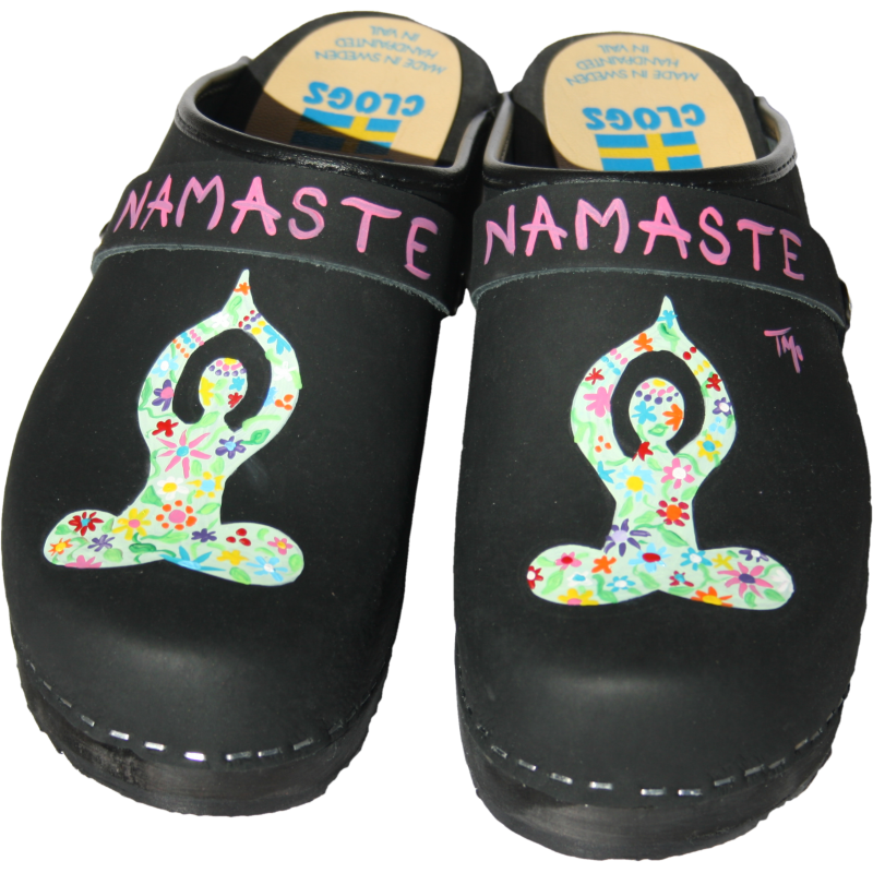 Traditional Heel Black Namaste