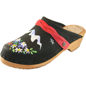 Traditional Heel Hand painted Vail Design