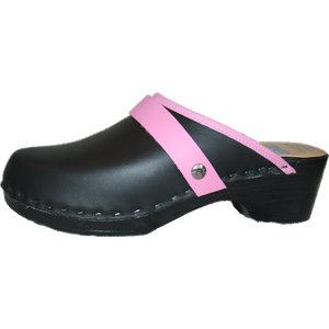 Tessa Clogs in a polyurethane flexible sole and padded innersole