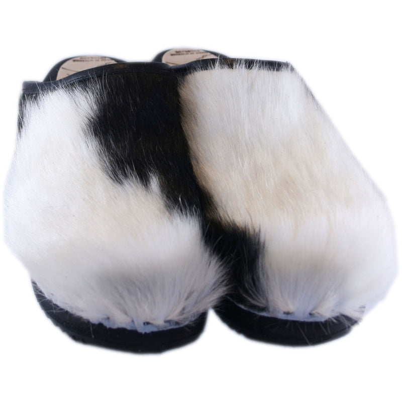 Traditional Heel Black and White Pony size 39 - In stock