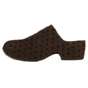 Traditional Heel Perforated Suede $50 Sale