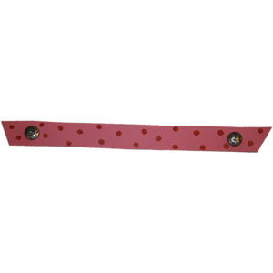 Snap Strap with Hand Painted Dots