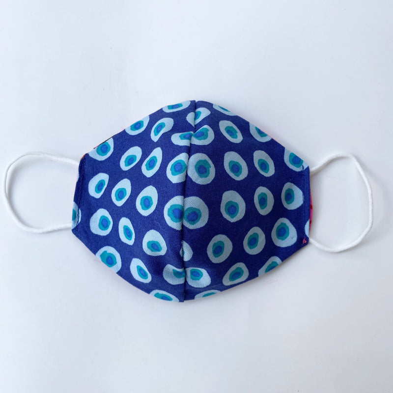 Tessa Reversible Kids Face Mask in your choice of fabric
