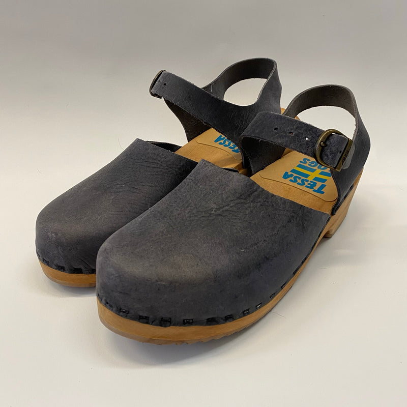 Traditional Sole Denim Blue Moa Sandal size 41  - Factory Seconds