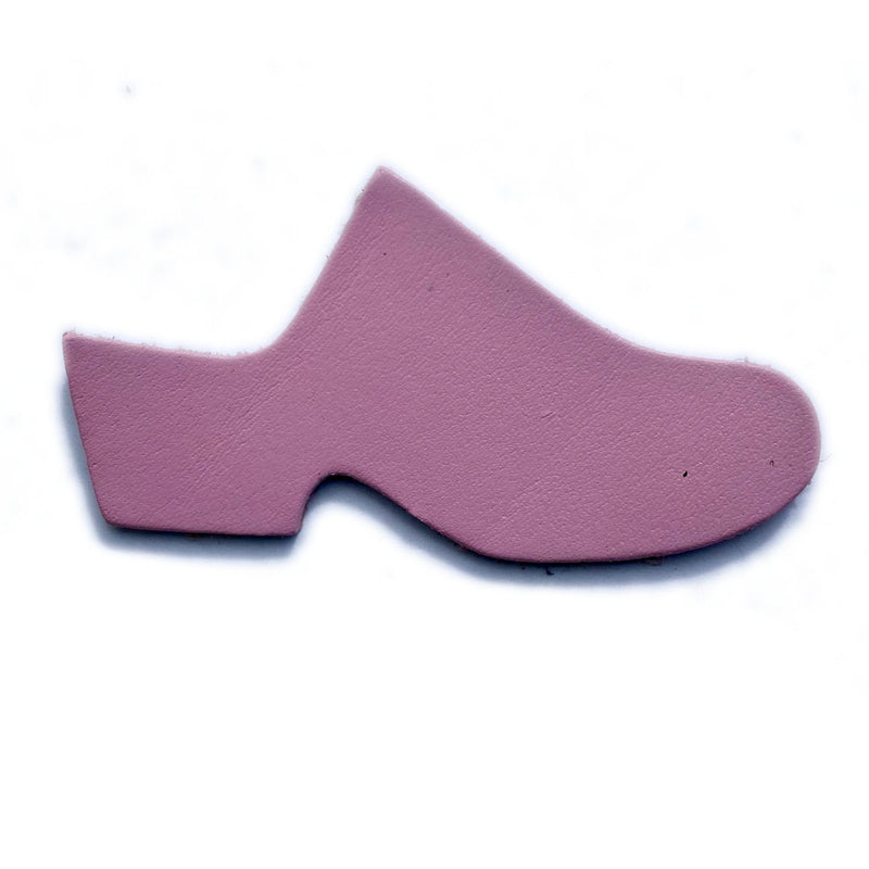Lavender Pink Leather Sample