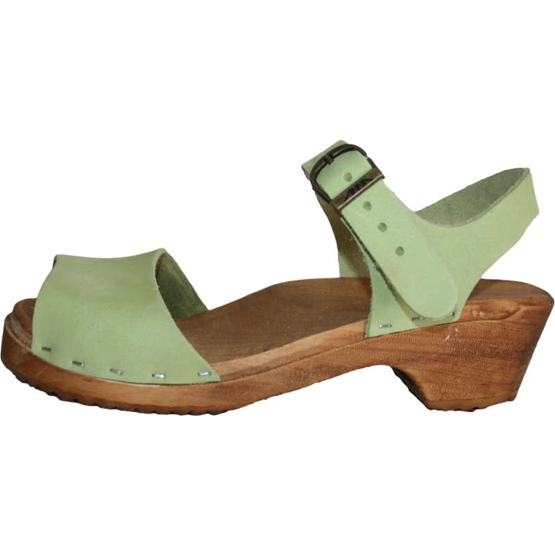 Traditional Heel Open Toe Malaina Sandal your choice of leather
